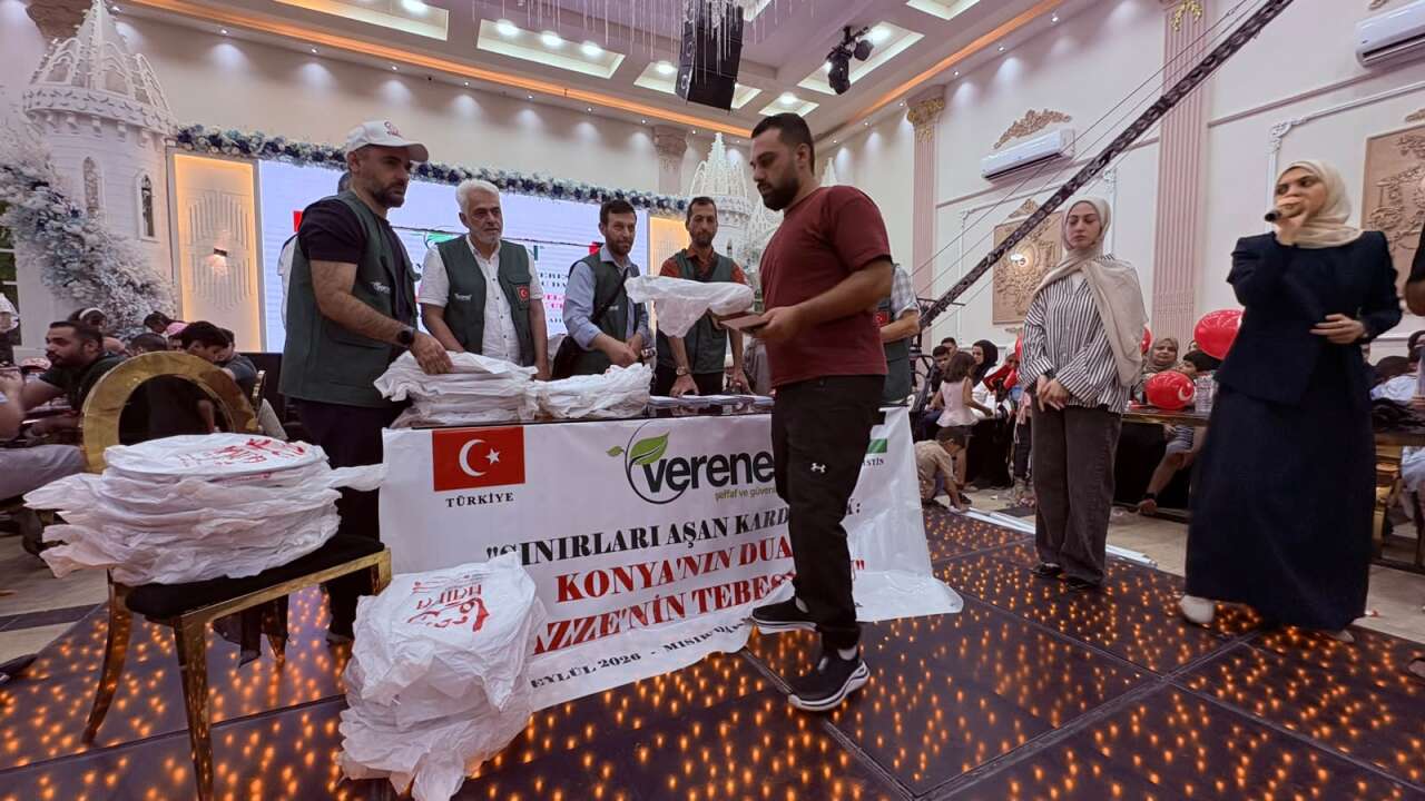 Konya’nın yardım eli Kahire’deki Gazzelilere uzandı 1